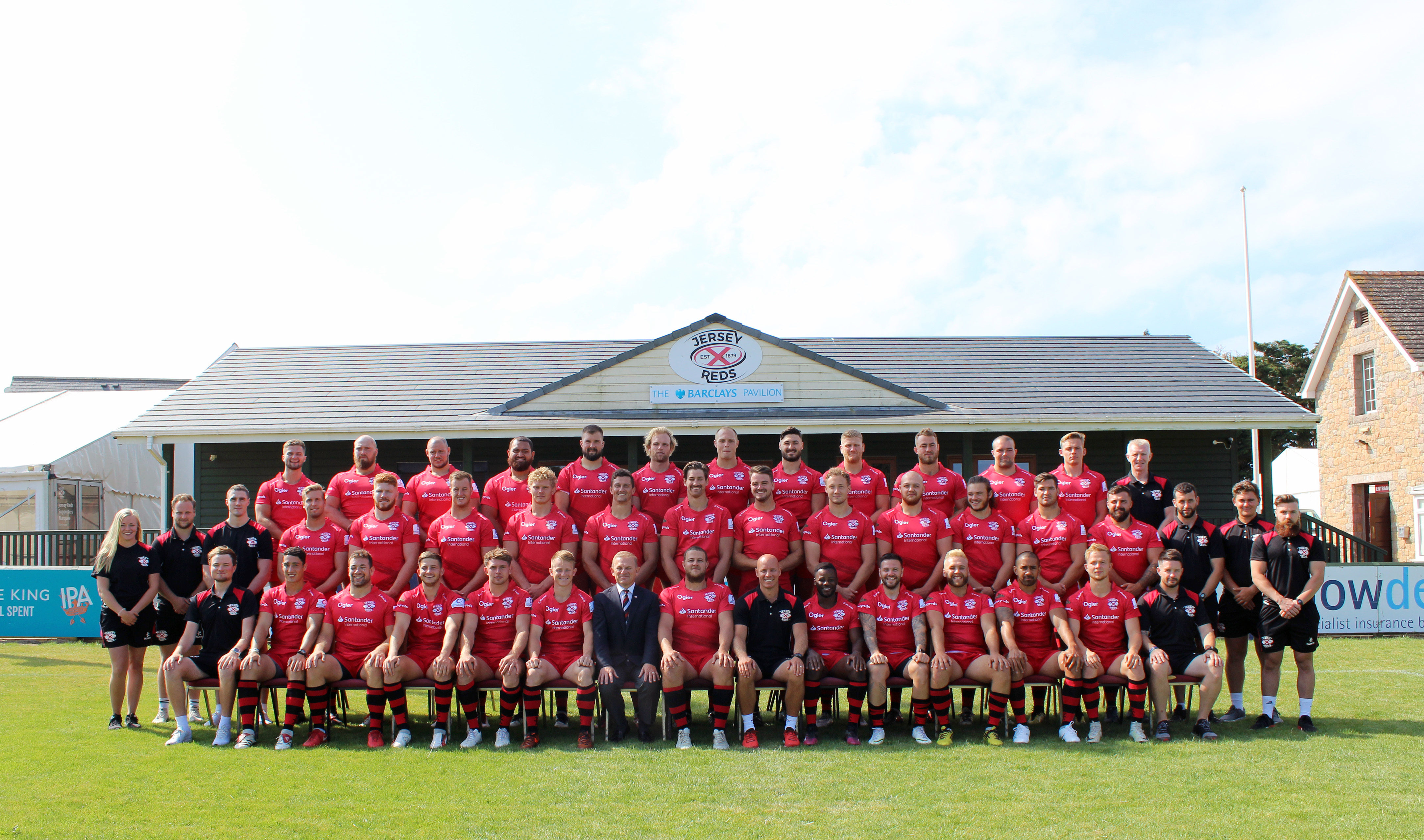 Jersey rugby team players on sale